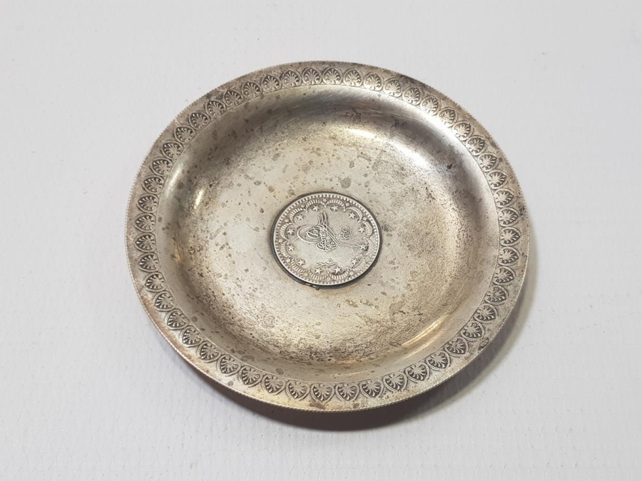 OSMANLI DÖNEMİ AZNAVUR İŞÇİLİKLİ GÜMÜŞ İKRAMLIK