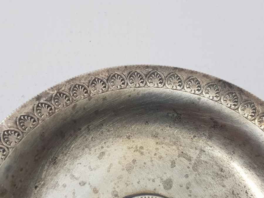 OSMANLI DÖNEMİ AZNAVUR İŞÇİLİKLİ GÜMÜŞ İKRAMLIK