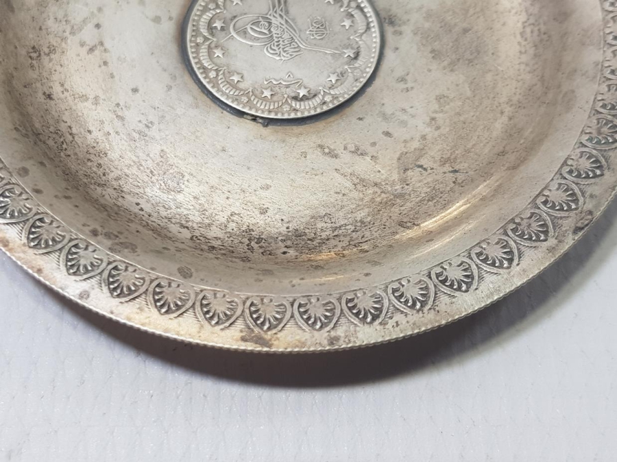 OSMANLI DÖNEMİ AZNAVUR İŞÇİLİKLİ GÜMÜŞ İKRAMLIK