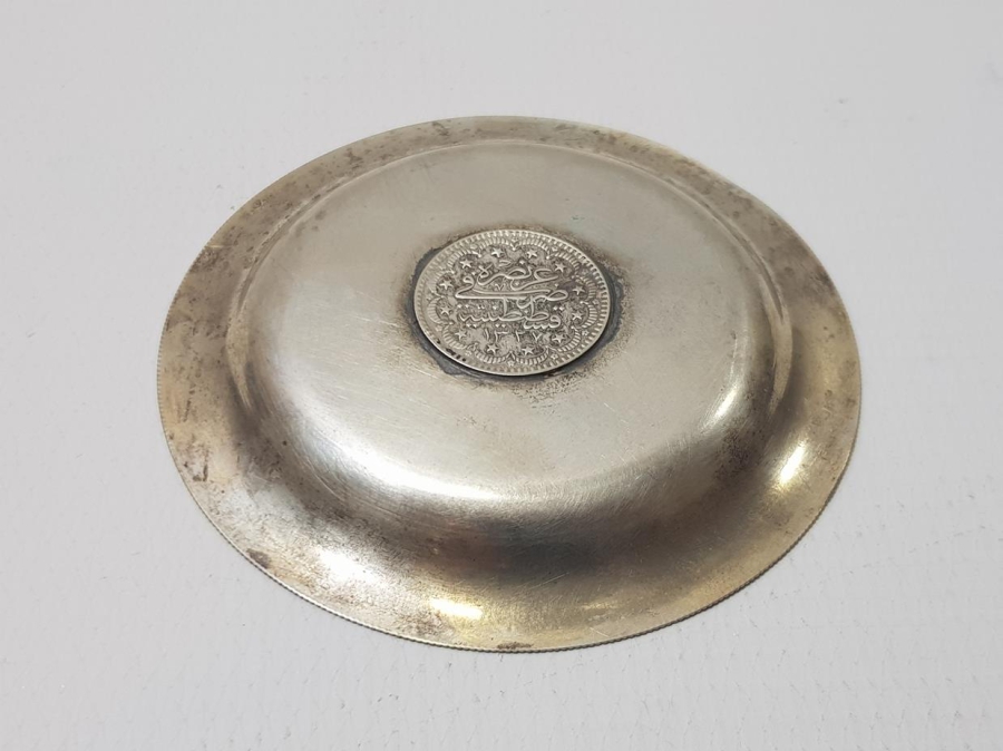 OSMANLI DÖNEMİ AZNAVUR İŞÇİLİKLİ GÜMÜŞ İKRAMLIK