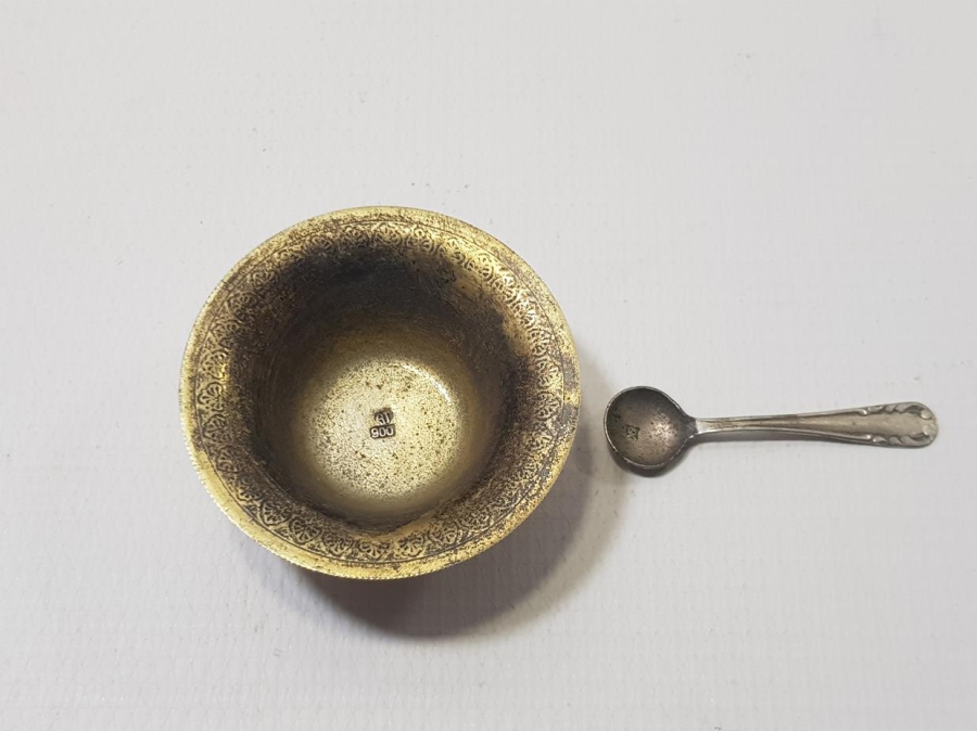 ANTİKA GÜMÜŞ HAVYARLIK