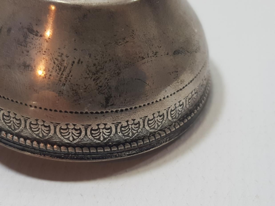 KUŞ APLİKELİ ANTİKA GÜMÜŞ ÇAMÇAK