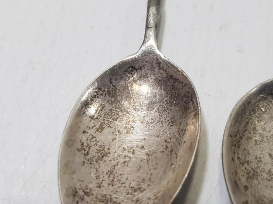 ANTİKA GÜMÜŞ ÇAY KAŞIĞI SETİ