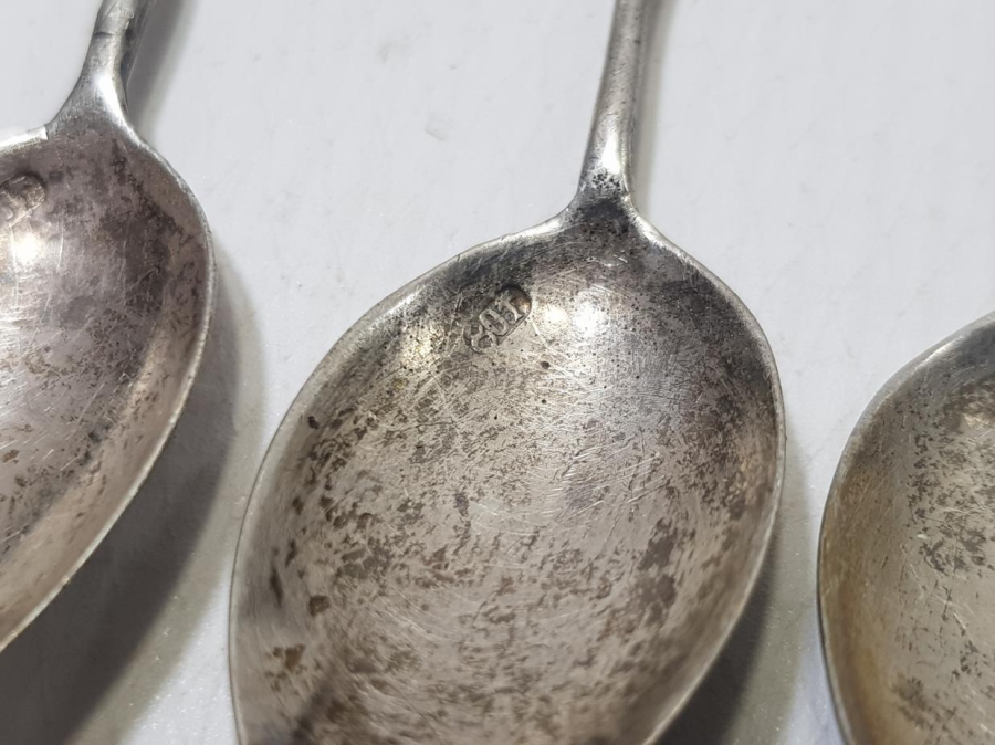 ANTİKA GÜMÜŞ ÇAY KAŞIĞI SETİ