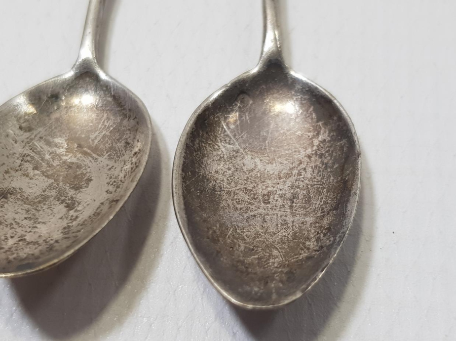 ANTİKA GÜMÜŞ ÇAY KAŞIĞI SETİ