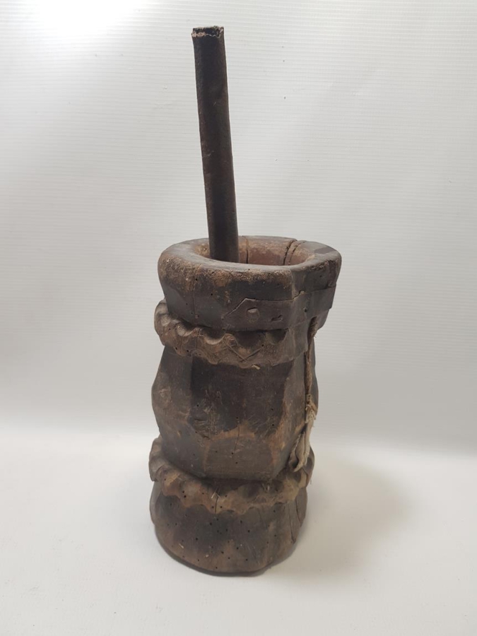 OSMANLI DÖNEMİ AHŞAP HAVAN