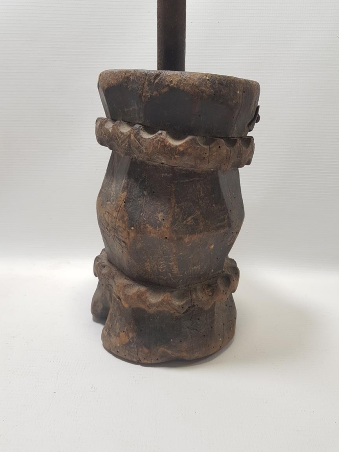 OSMANLI DÖNEMİ AHŞAP HAVAN