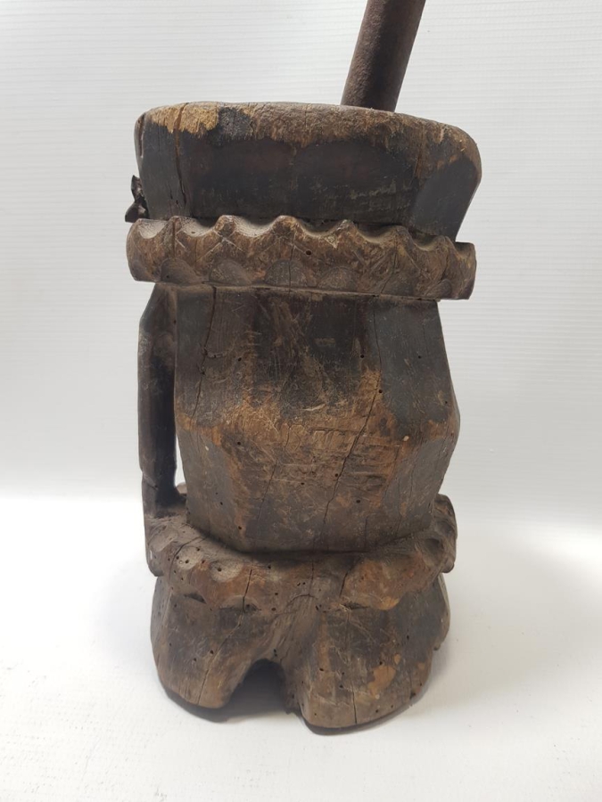 OSMANLI DÖNEMİ AHŞAP HAVAN