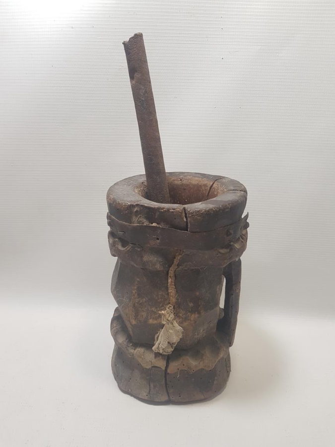 OSMANLI DÖNEMİ AHŞAP HAVAN