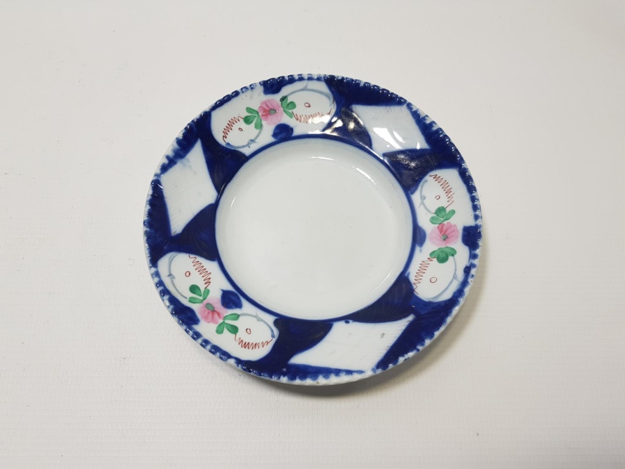 OSMANLICA KUZNETSOV DAMGALI PORSELEN YEMEK TABAĞI