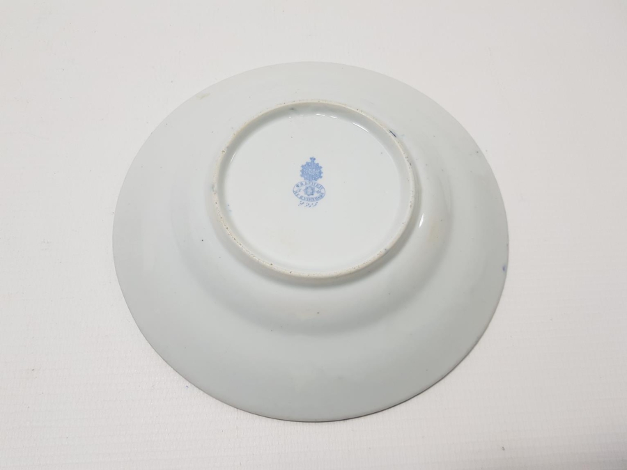 OSMANLICA KUZNETSOV DAMGALI PORSELEN YEMEK TABAĞI