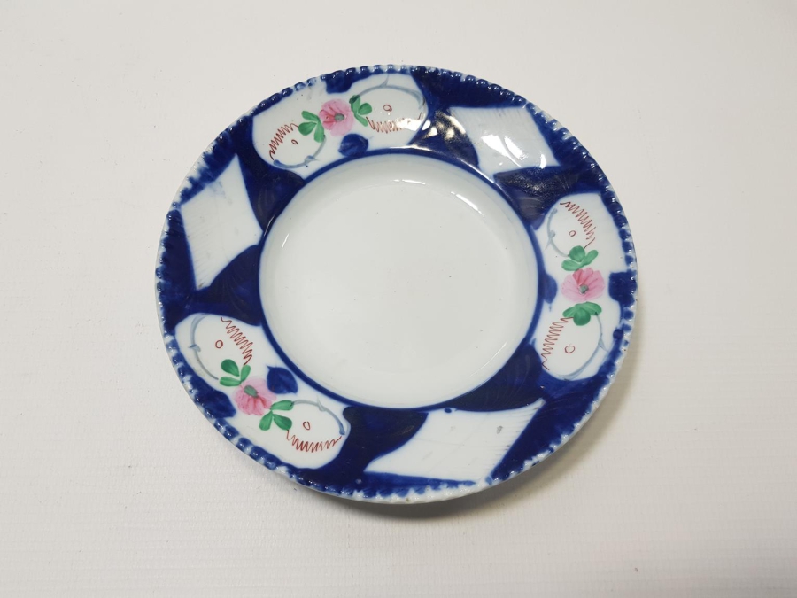 OSMANLICA KUZNETSOV DAMGALI PORSELEN YEMEK TABAĞI