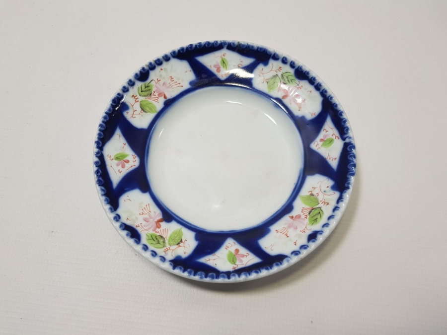 OSMANLI DÖNEMİ KUZNETSOV DAMGALI PORSELEN YEMEK TABAĞI