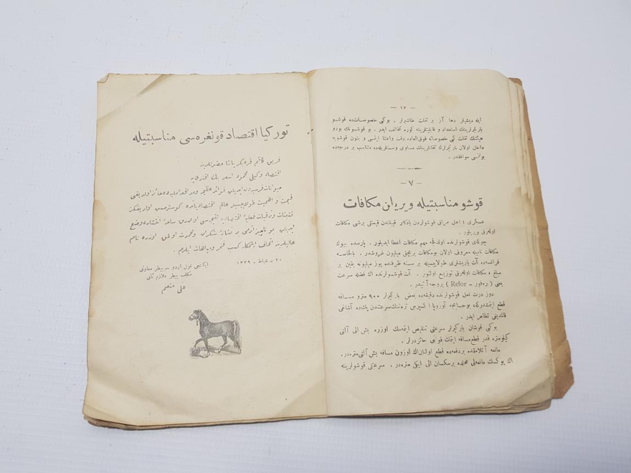 AT YARIŞLARIYLA İLGİLİ OSMANLICA KİTAP