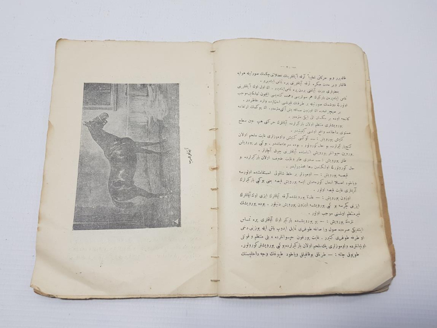 AT YARIŞLARIYLA İLGİLİ OSMANLICA KİTAP