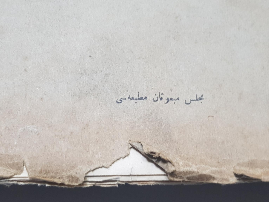 1. DÜNYA SAVAŞI 1916-1917 TARİHLİ 62 ADET MECLİS-İ MEBUSAN TUTANAKLARI