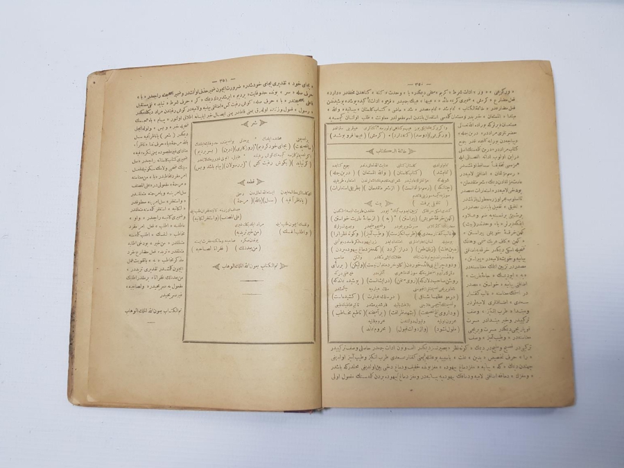 OSMANLICA GÜLİSTAN KİTABI