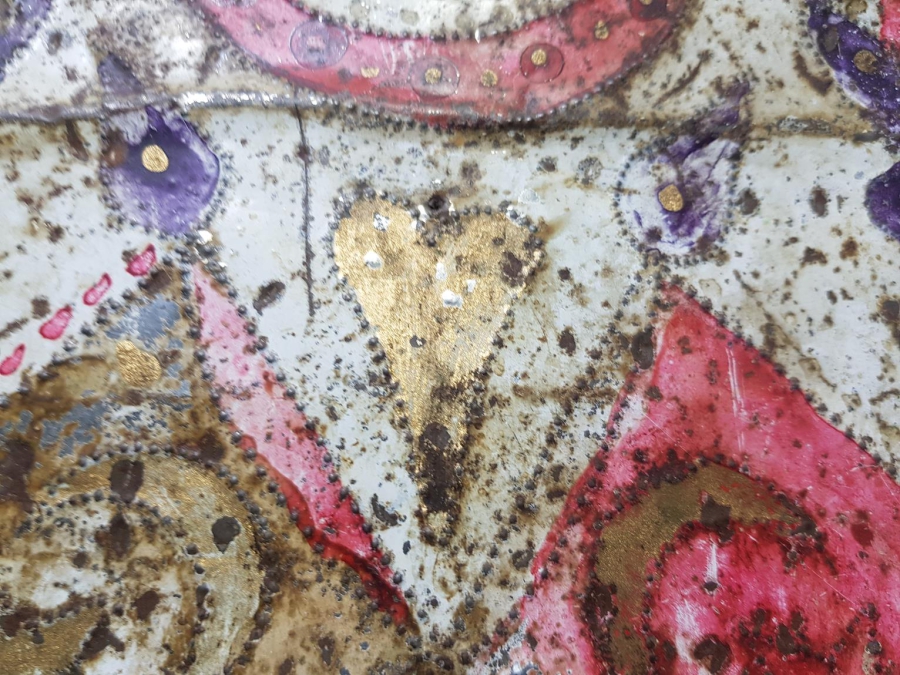 MEŞRUTİYET DÖNEMİ TÜRK BAYRAKLI SANDIK ÖNÜ SÜSÜ