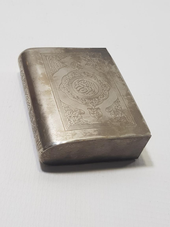 GÜMÜŞ KAPLAMA KILIFI İÇİNDE KUR'AN-I KERİM