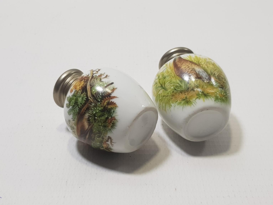 ANTİKA PORSELEN TUZLUK VE BAHARATLIK TAKIMI