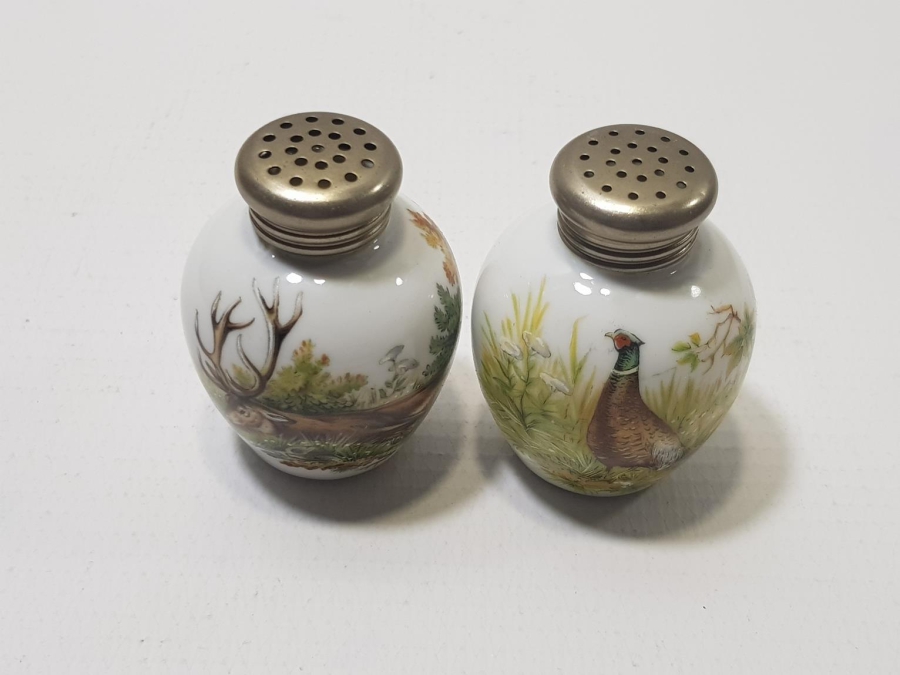 ANTİKA PORSELEN TUZLUK VE BAHARATLIK TAKIMI