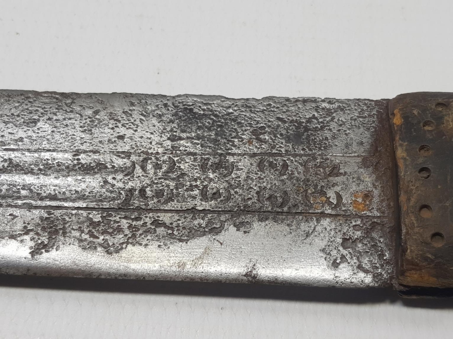 OSMANLI DÖNEMİ KALLAVİ BOY ÇERKES KAMASI