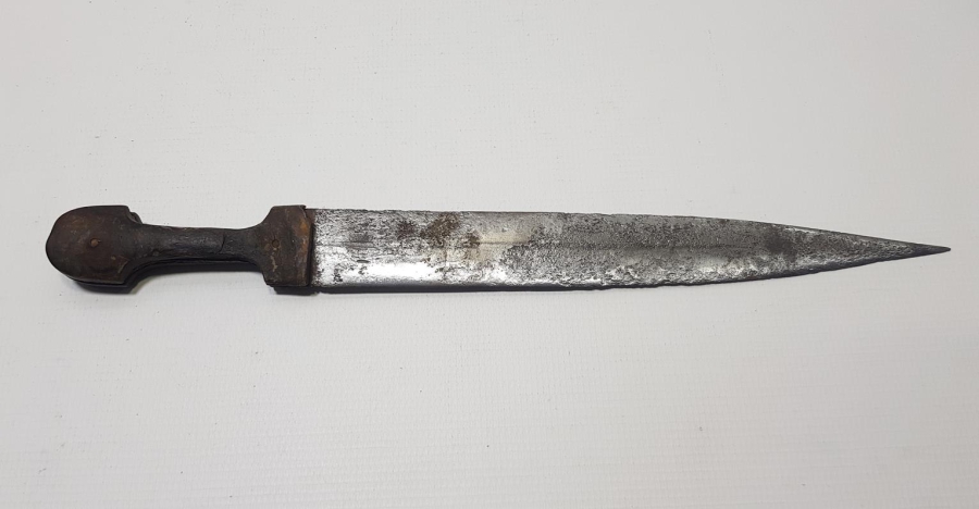 OSMANLI DÖNEMİ KALLAVİ BOY ÇERKES KAMASI