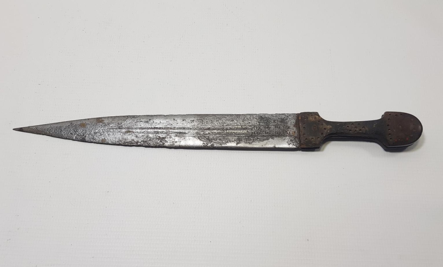 OSMANLI DÖNEMİ KALLAVİ BOY ÇERKES KAMASI