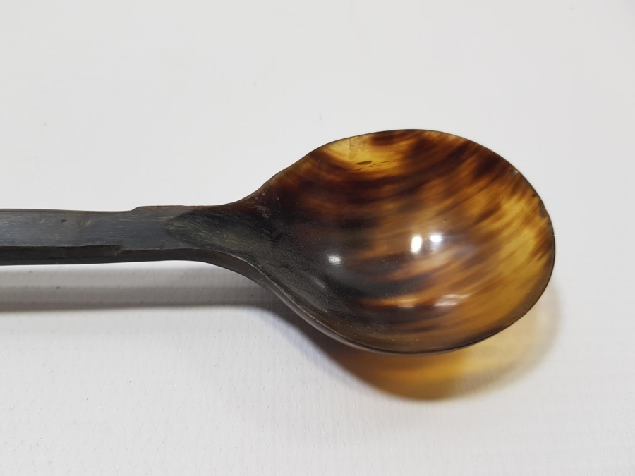 OSMANLI DÖNEMİ TEKKE İŞİ BOYNUZ KAŞIK