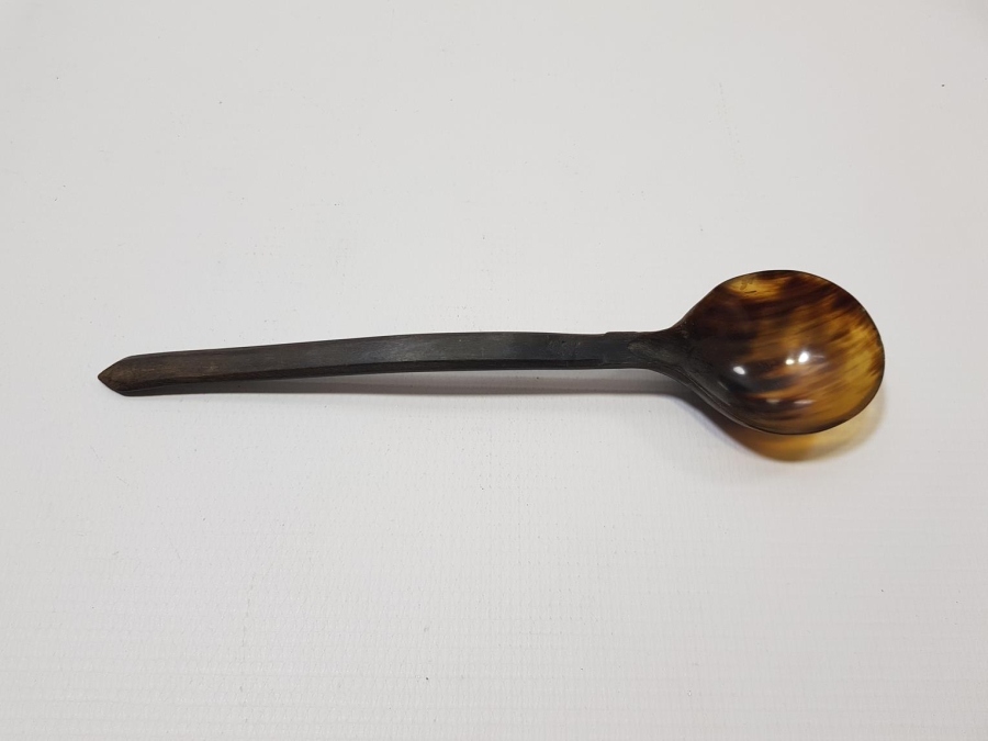 OSMANLI DÖNEMİ TEKKE İŞİ BOYNUZ KAŞIK