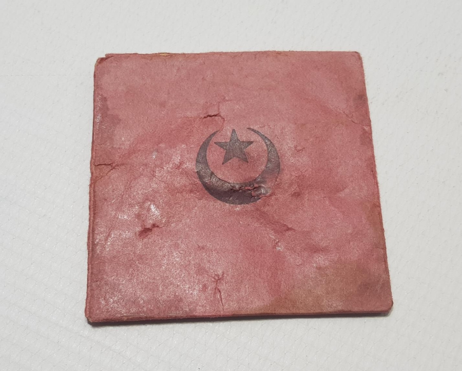 1. DÜNYA SAVAŞI DÖNEMİ DARPHANE-İ AMİRE YAPIMI ÇANAKKALE MADALYASI KABI