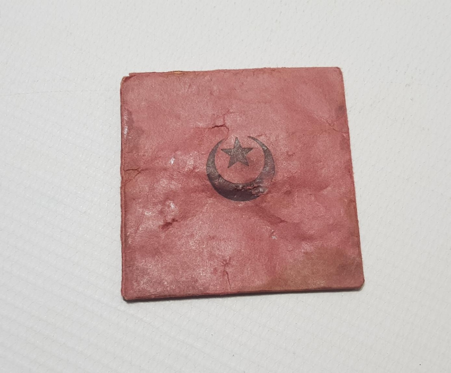 1. DÜNYA SAVAŞI DÖNEMİ DARPHANE-İ AMİRE YAPIMI ÇANAKKALE MADALYASI KABI