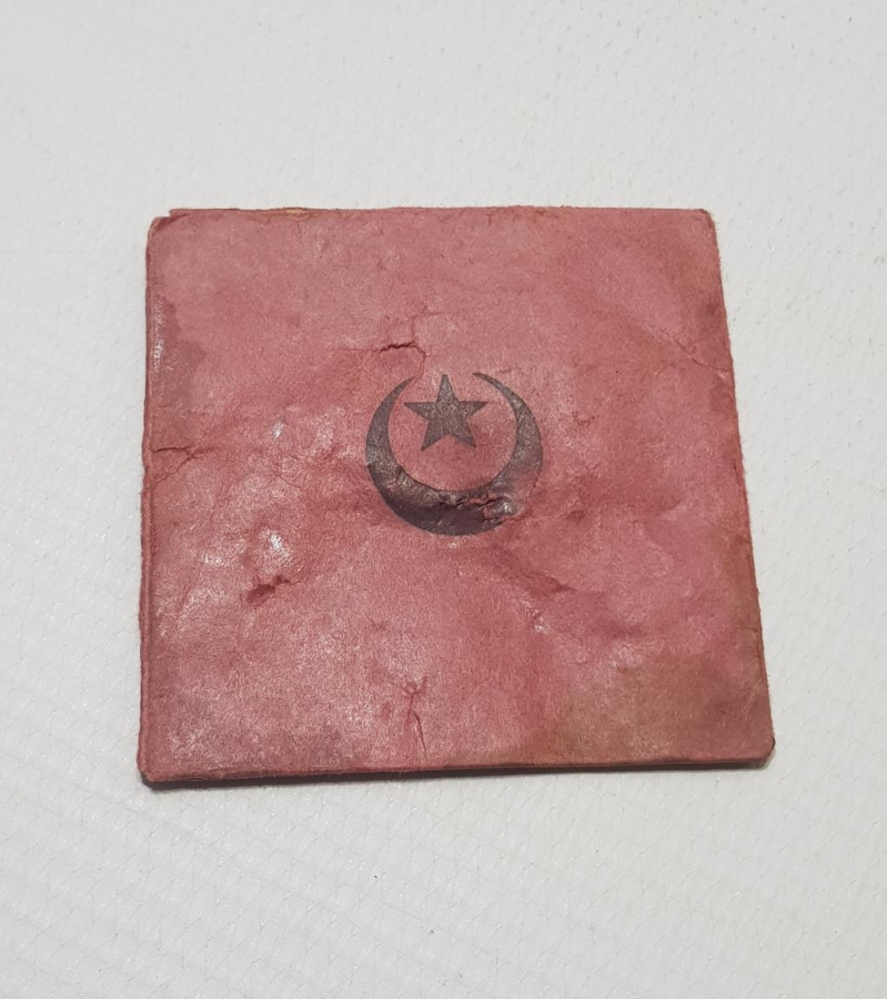 1. DÜNYA SAVAŞI DÖNEMİ DARPHANE-İ AMİRE YAPIMI ÇANAKKALE MADALYASI KABI