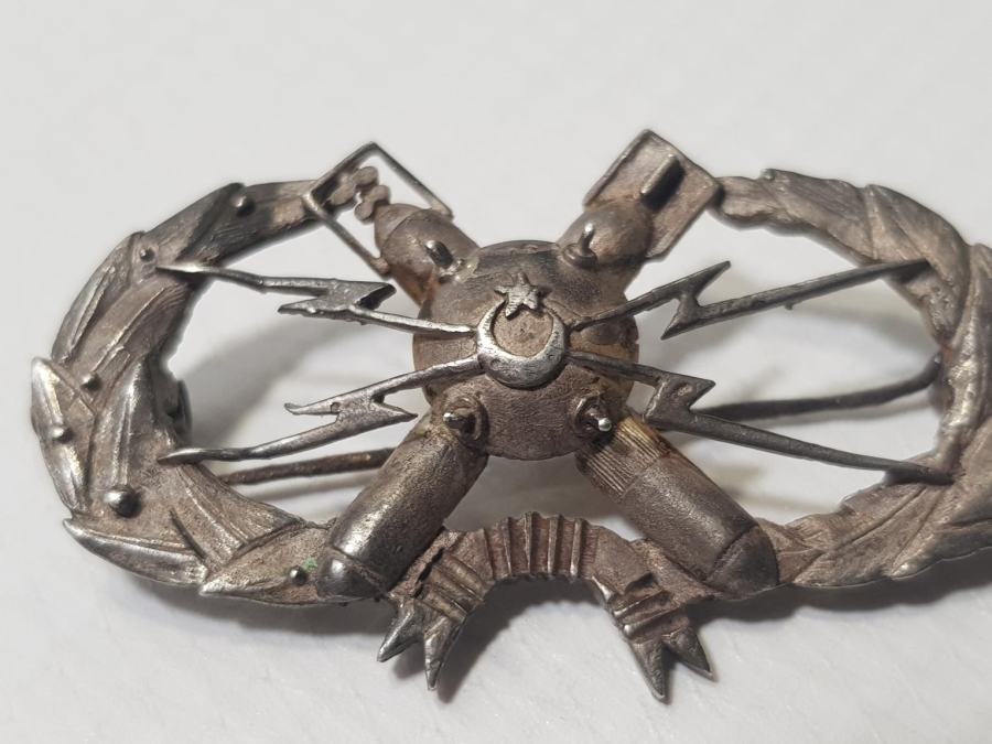 1. DÜNYA SAVAŞI OSMANLI BOMBA İMHA UZMANI GÜMÜŞ BRÖVE - ULTRA NADİR