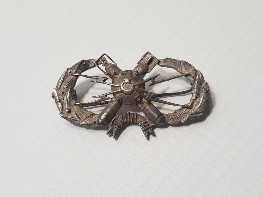 1. DÜNYA SAVAŞI OSMANLI BOMBA İMHA UZMANI GÜMÜŞ BRÖVE - ULTRA NADİR