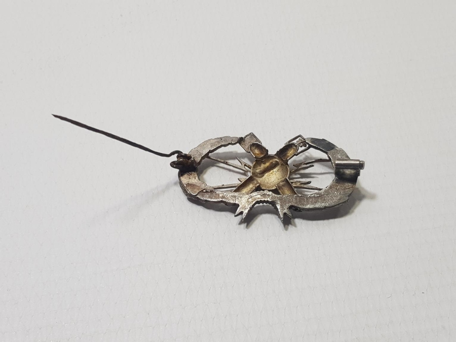 1. DÜNYA SAVAŞI OSMANLI BOMBA İMHA UZMANI GÜMÜŞ BRÖVE - ULTRA NADİR