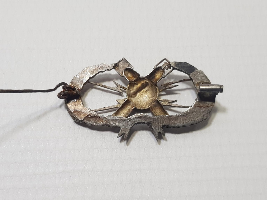 1. DÜNYA SAVAŞI OSMANLI BOMBA İMHA UZMANI GÜMÜŞ BRÖVE - ULTRA NADİR