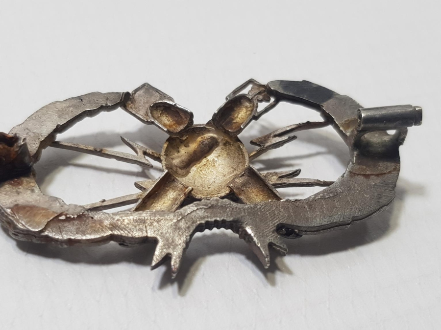 1. DÜNYA SAVAŞI OSMANLI BOMBA İMHA UZMANI GÜMÜŞ BRÖVE - ULTRA NADİR