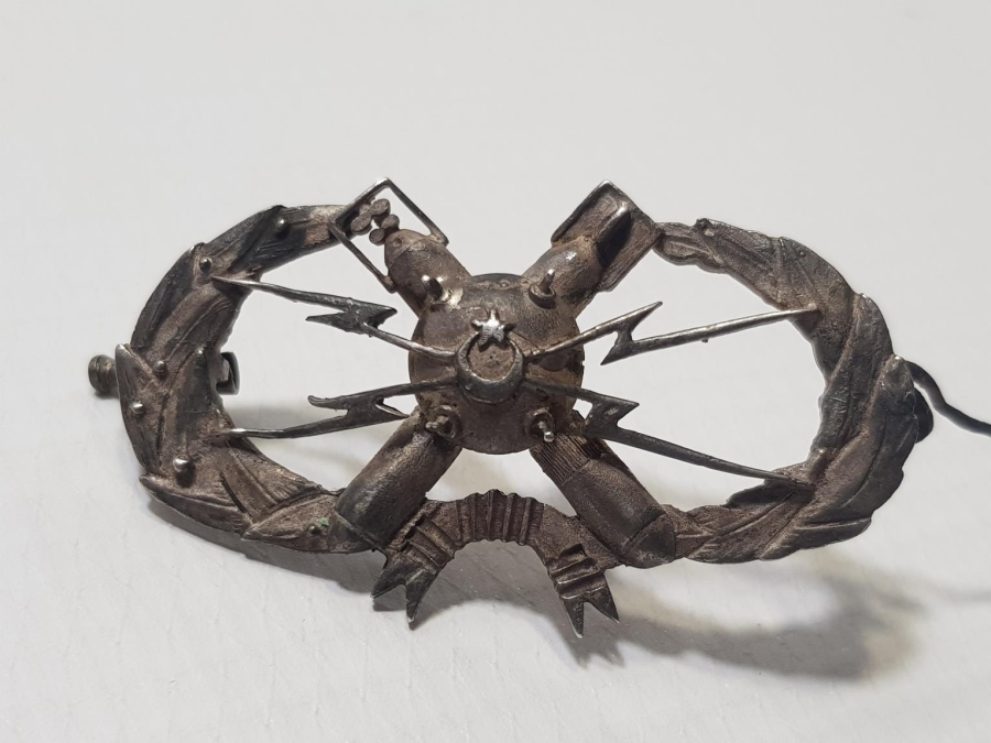 1. DÜNYA SAVAŞI OSMANLI BOMBA İMHA UZMANI GÜMÜŞ BRÖVE - ULTRA NADİR