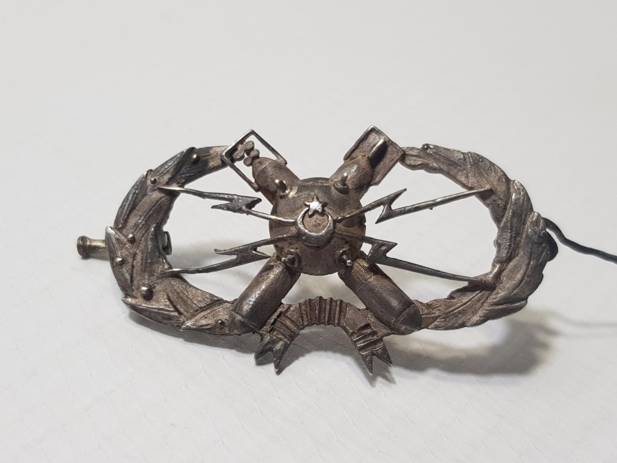 1. DÜNYA SAVAŞI OSMANLI BOMBA İMHA UZMANI GÜMÜŞ BRÖVE - ULTRA NADİR