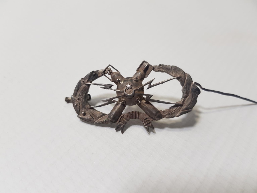 1. DÜNYA SAVAŞI OSMANLI BOMBA İMHA UZMANI GÜMÜŞ BRÖVE - ULTRA NADİR