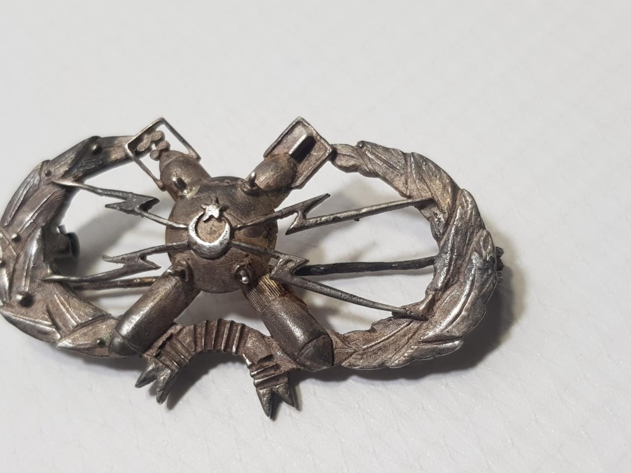 1. DÜNYA SAVAŞI OSMANLI BOMBA İMHA UZMANI GÜMÜŞ BRÖVE - ULTRA NADİR