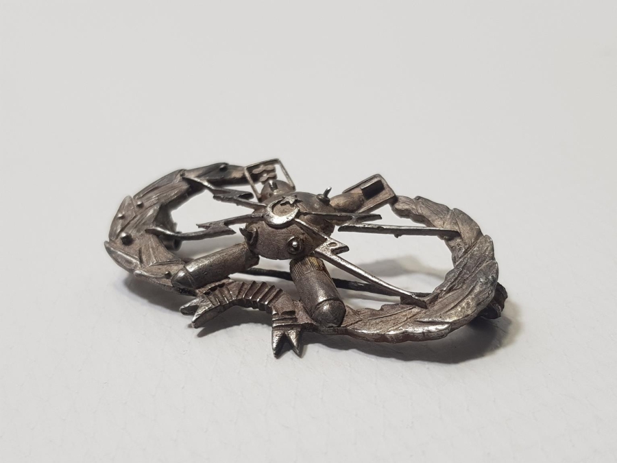 1. DÜNYA SAVAŞI OSMANLI BOMBA İMHA UZMANI GÜMÜŞ BRÖVE - ULTRA NADİR