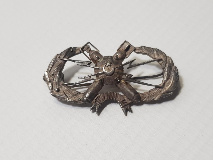 1. DÜNYA SAVAŞI OSMANLI BOMBA İMHA UZMANI GÜMÜŞ BRÖVE - ULTRA NADİR