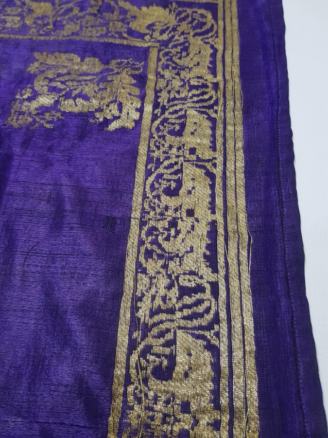 OSMANLI DÖNEMİ HEREKE İŞİ İPEK BOHÇA