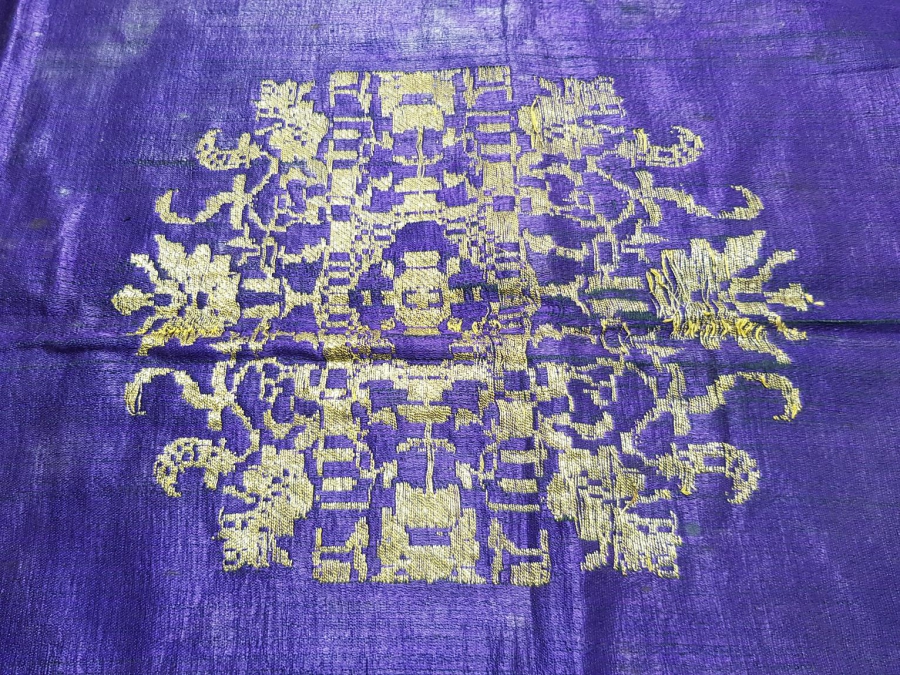 OSMANLI DÖNEMİ HEREKE İŞİ İPEK BOHÇA