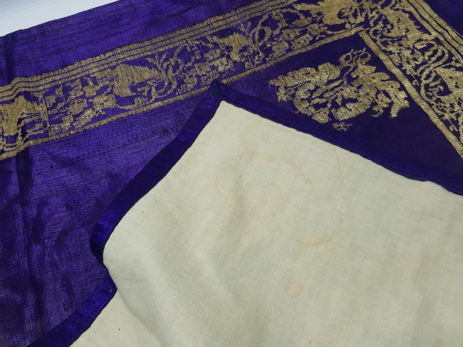 OSMANLI DÖNEMİ HEREKE İŞİ İPEK BOHÇA