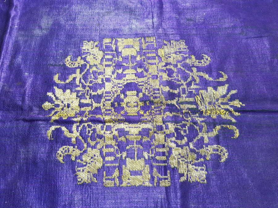 OSMANLI DÖNEMİ HEREKE İŞİ İPEK BOHÇA