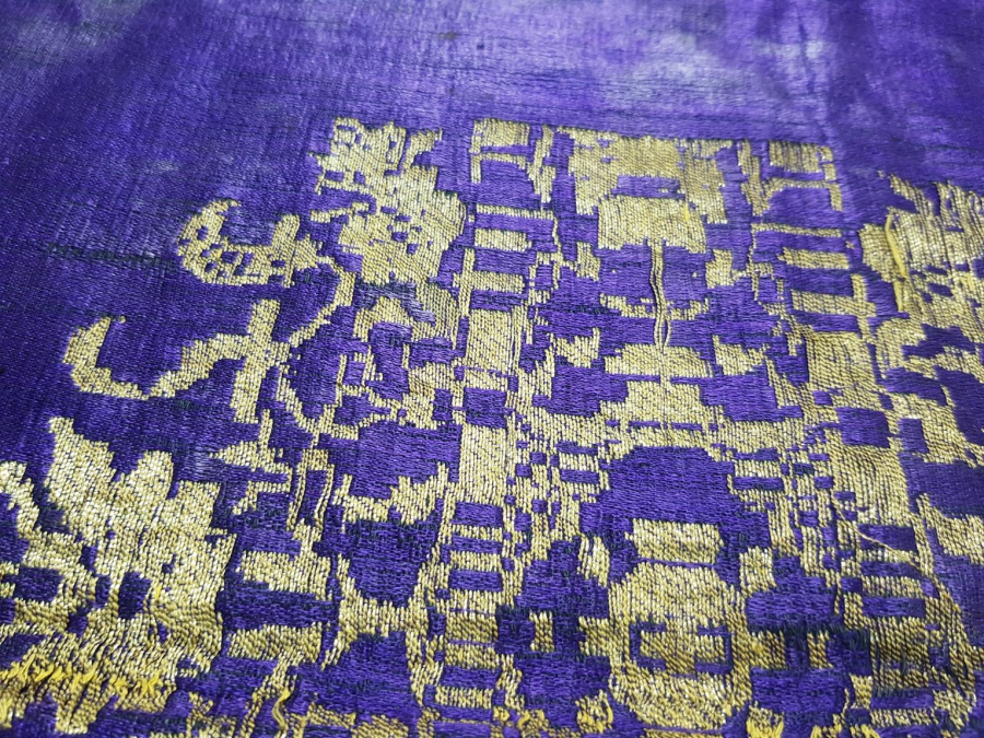 OSMANLI DÖNEMİ HEREKE İŞİ İPEK BOHÇA