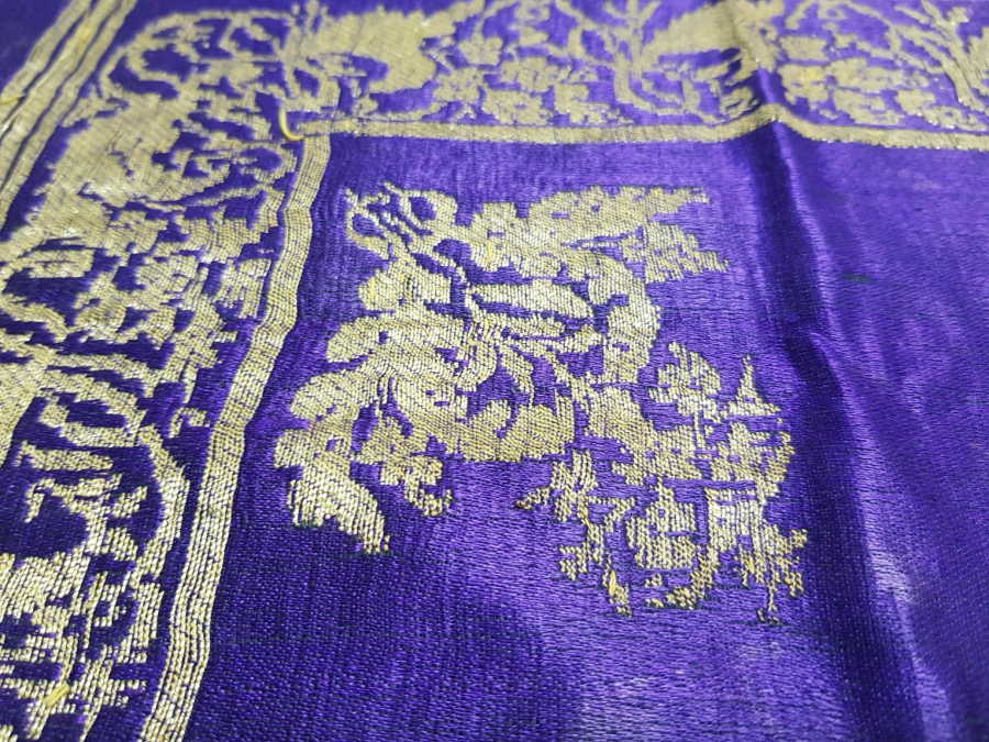 OSMANLI DÖNEMİ HEREKE İŞİ İPEK BOHÇA